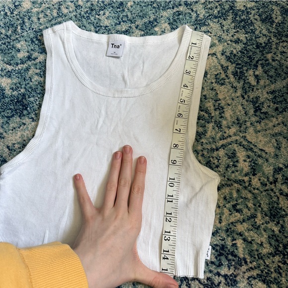 2/$20 | TNA | White Rib Racer Tank - Picture 10 of 12